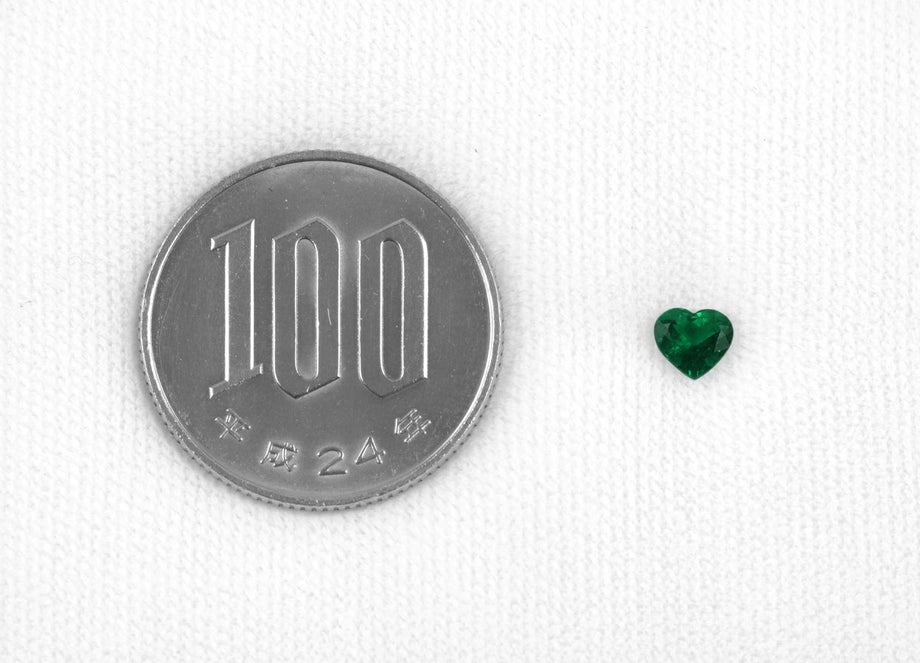 コロンビア産エメラルド0.37ct0.36ct(GIA宝石鑑別書付)【F1】