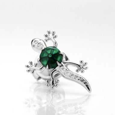 コロンビア産トラピッチェエメラルド 6.25ct ダイヤ0.97ct 15号 