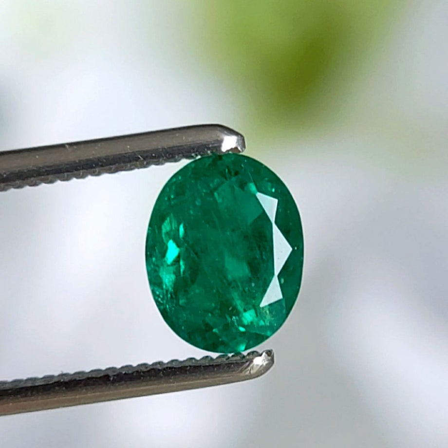 コロンビア産エメラルド0.60ct(GIA宝石鑑別書付)【F1】