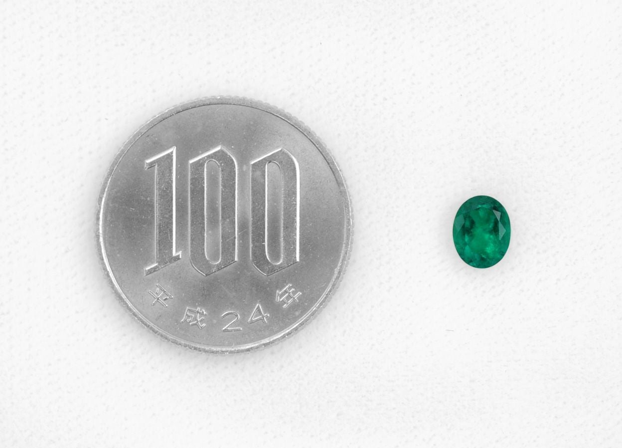 コロンビア産エメラルド0.60ct(GIA宝石鑑別書付)【F1】 | ユアエメラルド