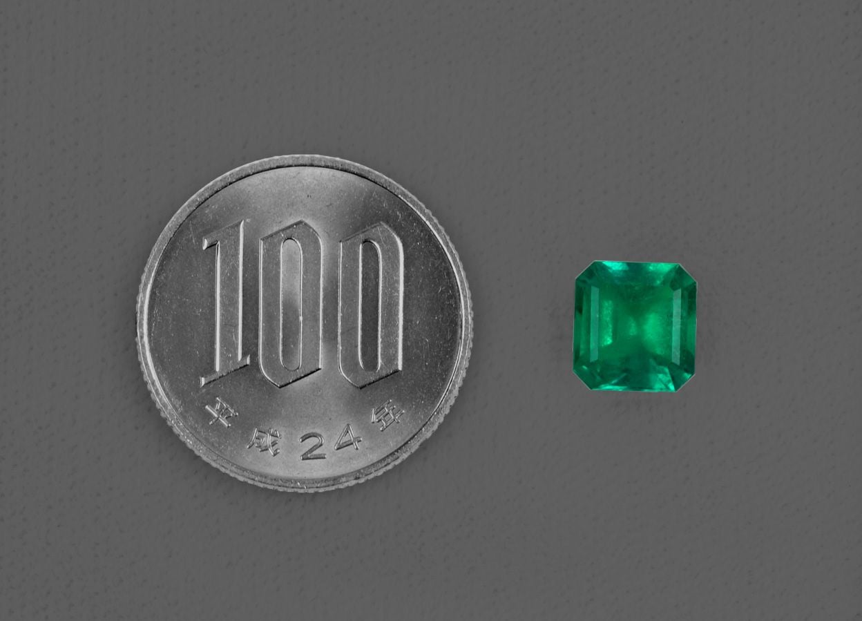 コロンビア産エメラルド2.44ct(中央宝石研究所宝石鑑別書付) | ユア