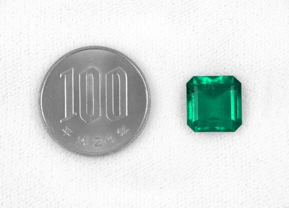 コロンビア産ムゾー鉱山エメラルド6.02ct(GIA宝石鑑別書付)【F1】