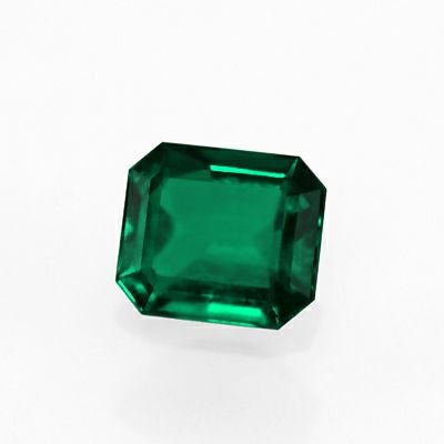 コロンビア産ムゾー鉱山エメラルド1.54ct(中央宝石研究所宝石鑑別書付)