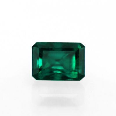 コロンビアムゾー鉱山エメラルド1.32ct(中央宝石研究所宝石鑑別書付)