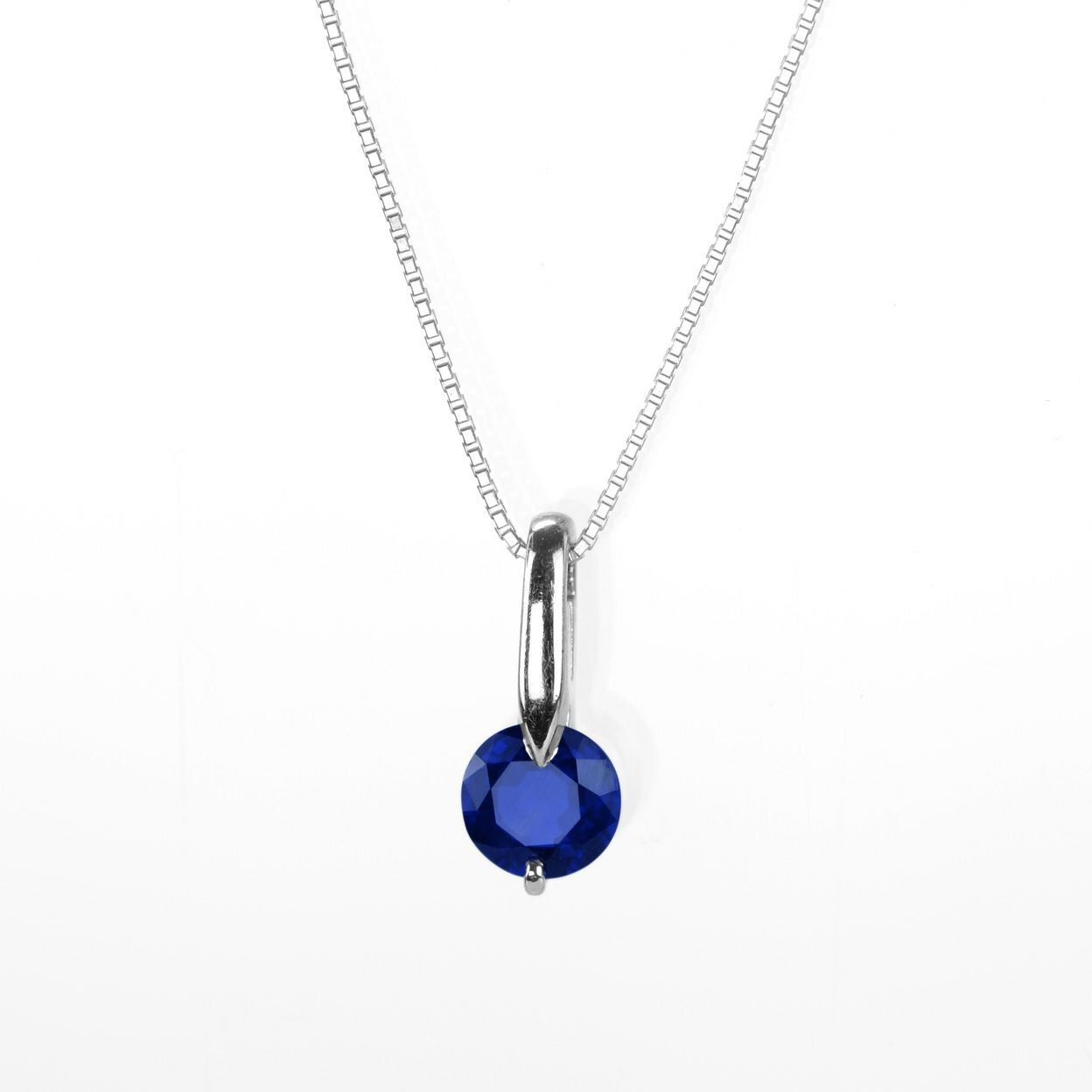 非加熱ブルーサファイア1.01ctプラチナネックレスダイヤ0.41ct付(GIA宝石鑑別書付)