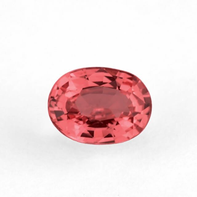 非加熱パパラチャサファイア0.67ct(GIA宝石鑑別書付)