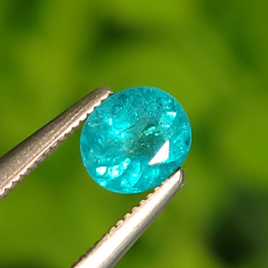 ブラジル産バターリャ鉱山パライバトルマリン0.31ct(中央宝石研究所宝石鑑別書 GRS宝石鑑別書 GIA宝石鑑別書付)