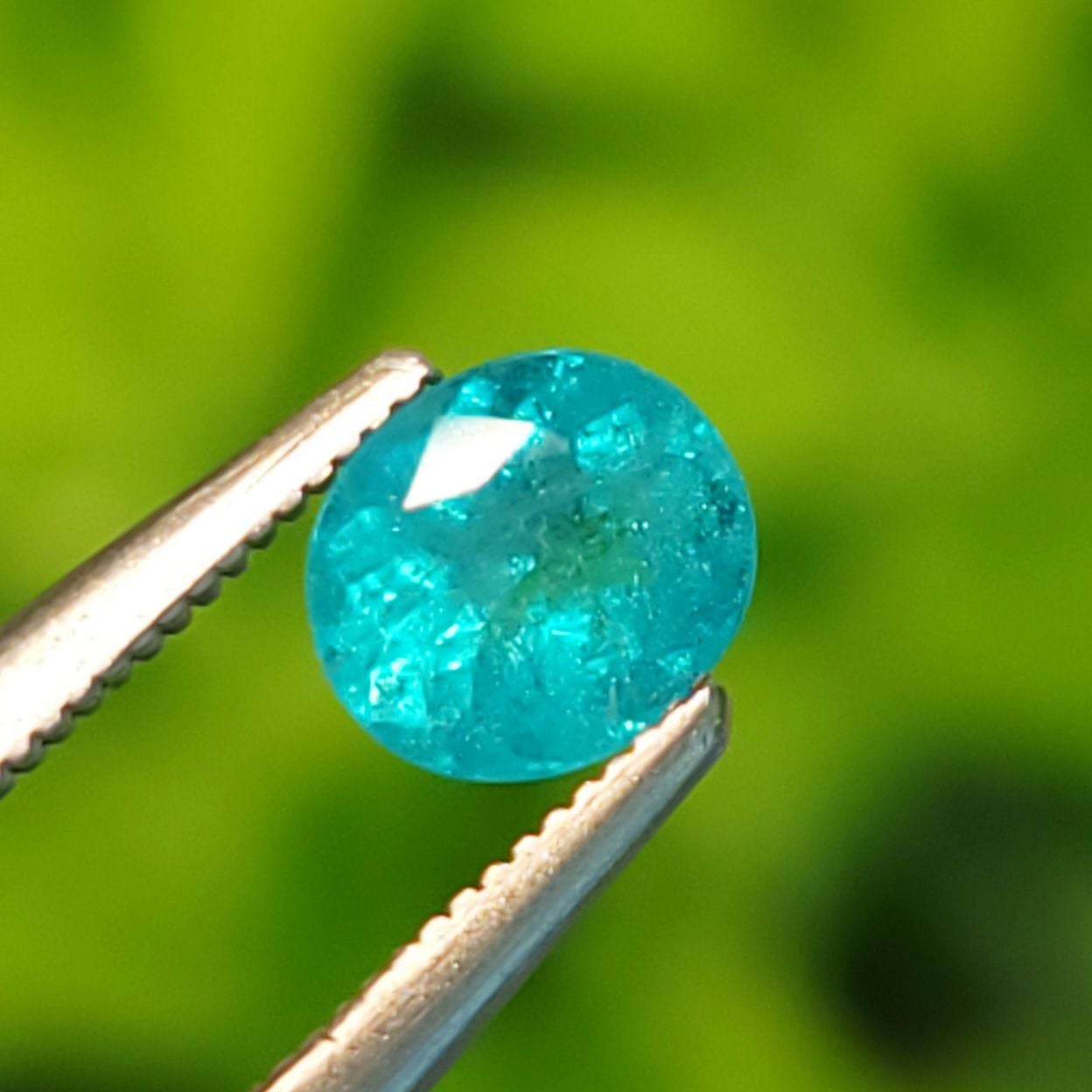 ブラジル産バターリャ鉱山パライバトルマリン0.31ct(中央宝石研究所宝石鑑別書 GRS宝石鑑別書 GIA宝石鑑別書付)