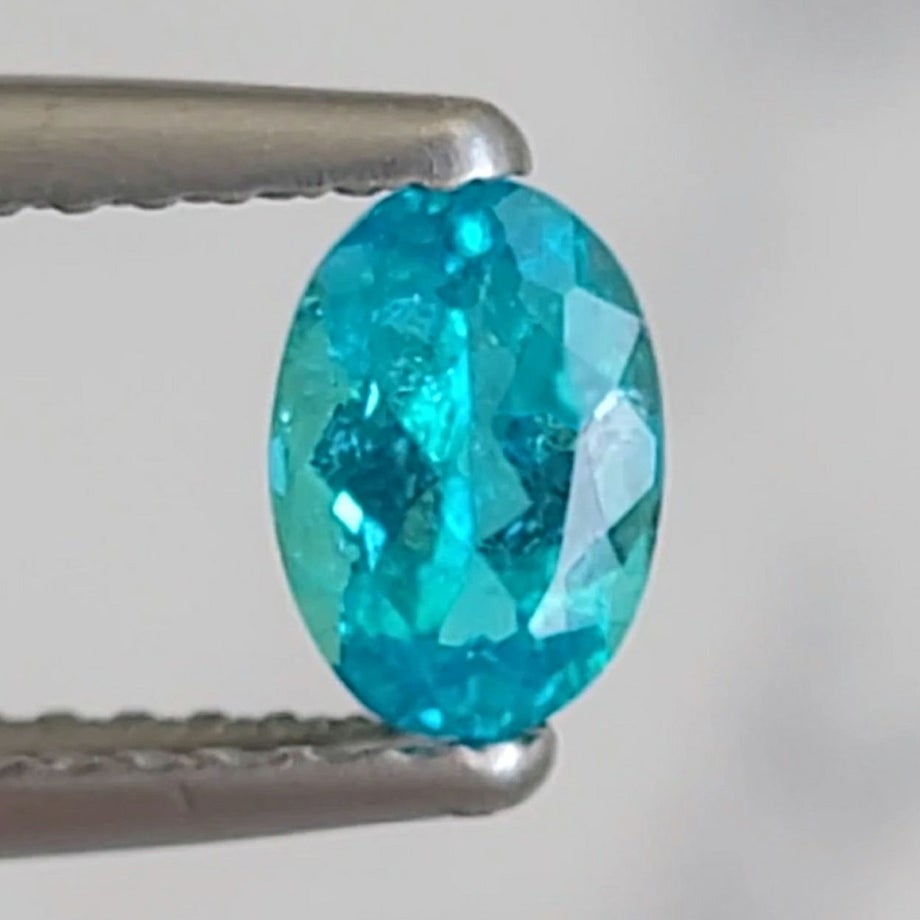 ブラジル産バターリャ鉱山パライバトルマリン0.538ct(中央宝石研究所宝石鑑別書 GRS宝石鑑別書 GIA宝石鑑別書付)