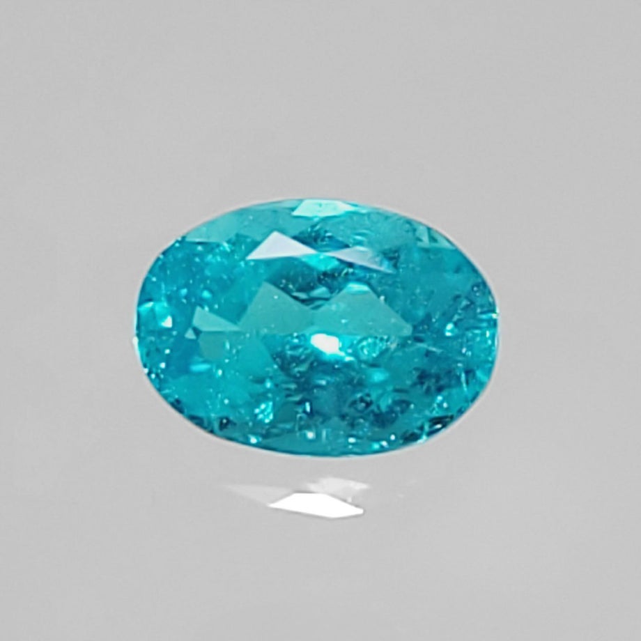 ブラジル産バターリャ鉱山パライバトルマリン0.538ct(中央宝石研究所宝石鑑別書 GRS宝石鑑別書 GIA宝石鑑別書付)