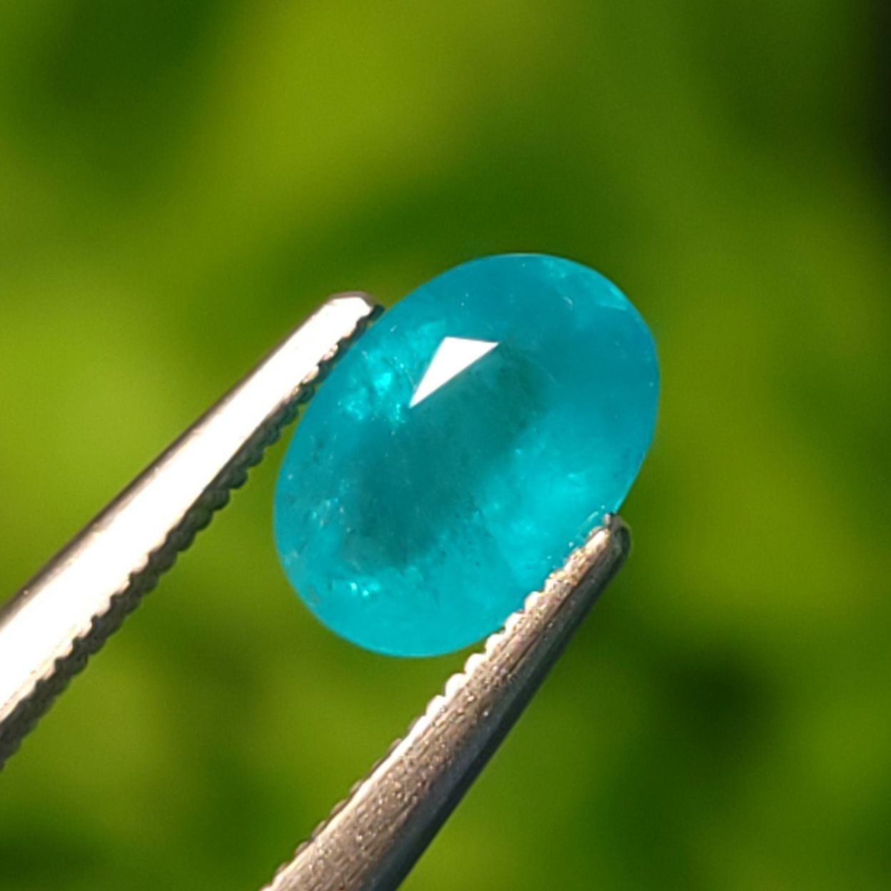  ブラジル産バターリャ鉱山パライバトルマリン0.534ct(中央宝石研究所宝石鑑別書付)