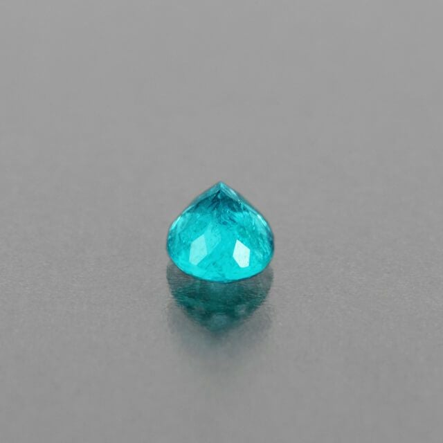 ブラジル産バターリャ鉱山パライバトルマリン0.222ct(中央宝石研究所宝石鑑別書 GRS宝石鑑別書 GIA宝石鑑別書付)