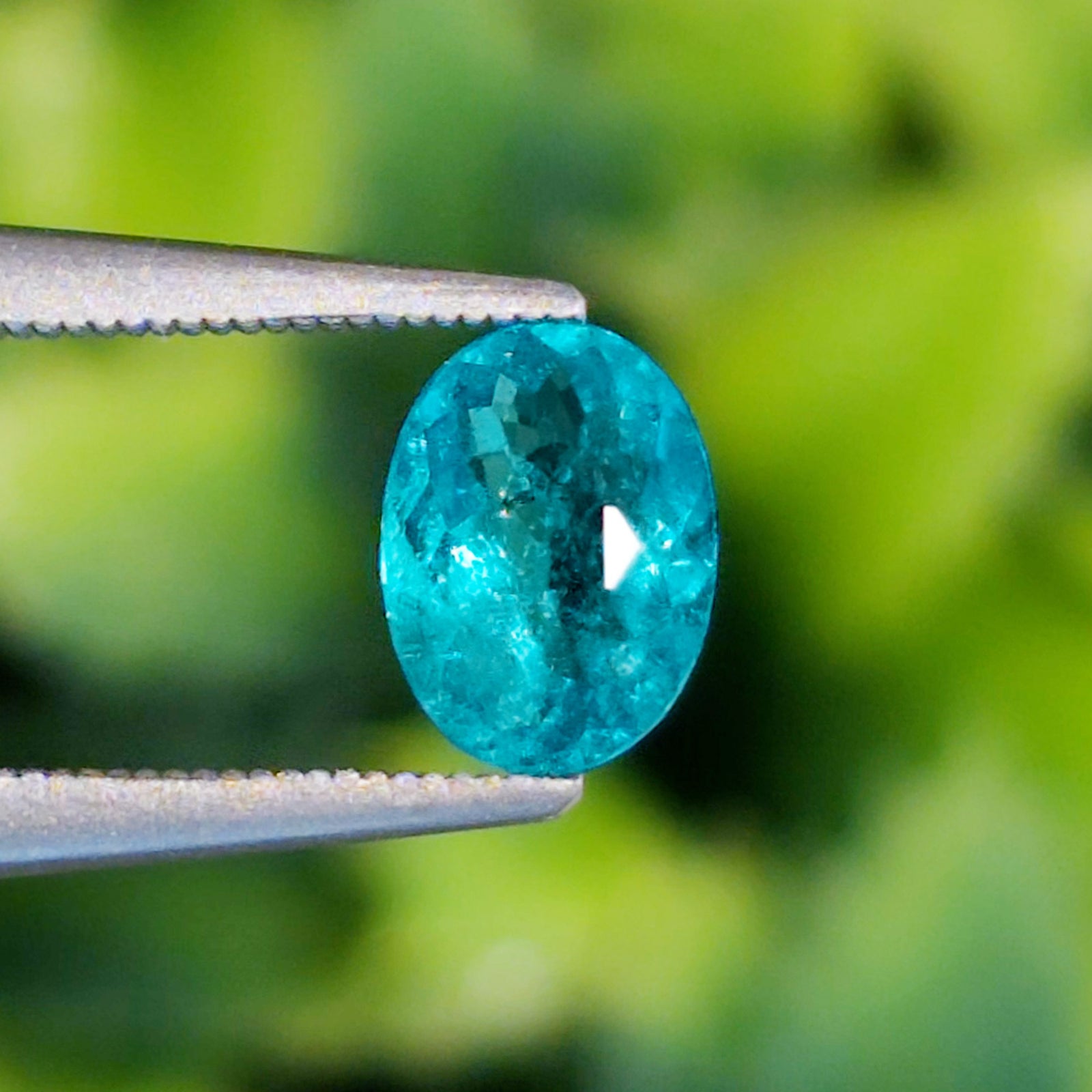 ブラジル産バターリャ鉱山パライバトルマリン0.516ct(中央宝石研究所宝石鑑別書 GRS宝石鑑別書 GIA宝石鑑別書付)