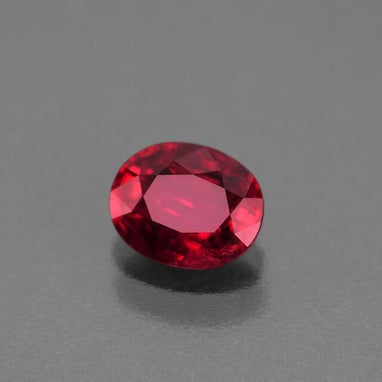 ミャンマー産非加熱ピジョンブラッドルビー0.59ct(GRS宝石鑑別書付 