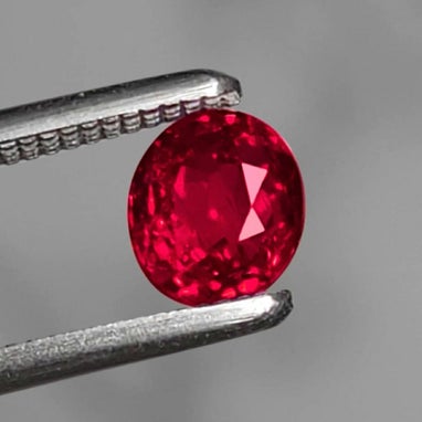 ミャンマー産非加熱ピジョンブラッドルビー0.59ct(GRS宝石鑑別書付 