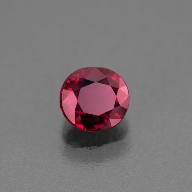 ミャンマー産非加熱ピジョンブラッドルビー0.63ct(GRS宝石鑑別書付)