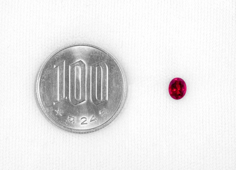 ミャンマー産非加熱ピジョンブラッドルビー0.67ct(GRS宝石鑑別書付)