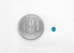 ブラジル産パライバトルマリン0.218ct (中央宝石研究所宝石鑑別書付)