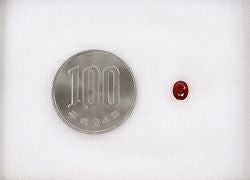 ミャンマー産非加熱ピジョンブラッドルビー0.79ct(GRS宝石鑑別書付)