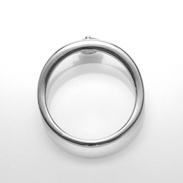 コロンビア産エメラルド0.179ctプラチナリングダイヤ0.02ct付(中央宝石研究所宝石鑑別書付)