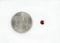 ミャンマー産非加熱ピジョンブラッドルビー0.43ct(GRS宝石鑑別書付)