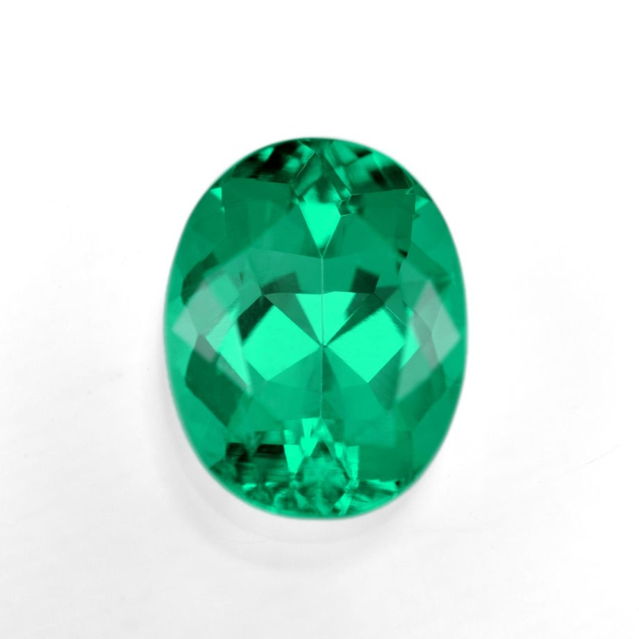 コロンビア産無処理エメラルド(ノンオイル)0.84ct(GUBELIN宝石鑑別書 GIA宝石鑑別書付)