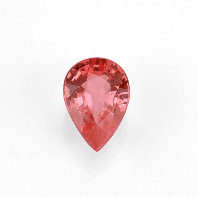 非加熱パパラチャサファイア0.75ct(GIA宝石鑑別書付)