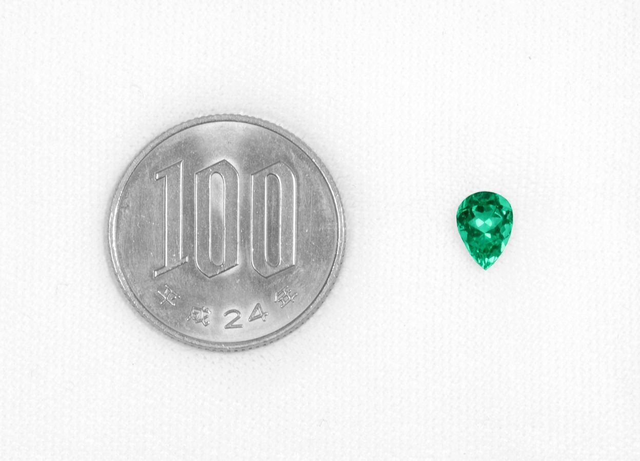 コロンビア産無処理エメラルド(ノンオイル)0.81ct(GIA宝石鑑別書付)