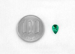 コロンビア産チボール鉱山無処理エメラルド(ノンオイル)0.82ct(GRS宝石鑑別書付)