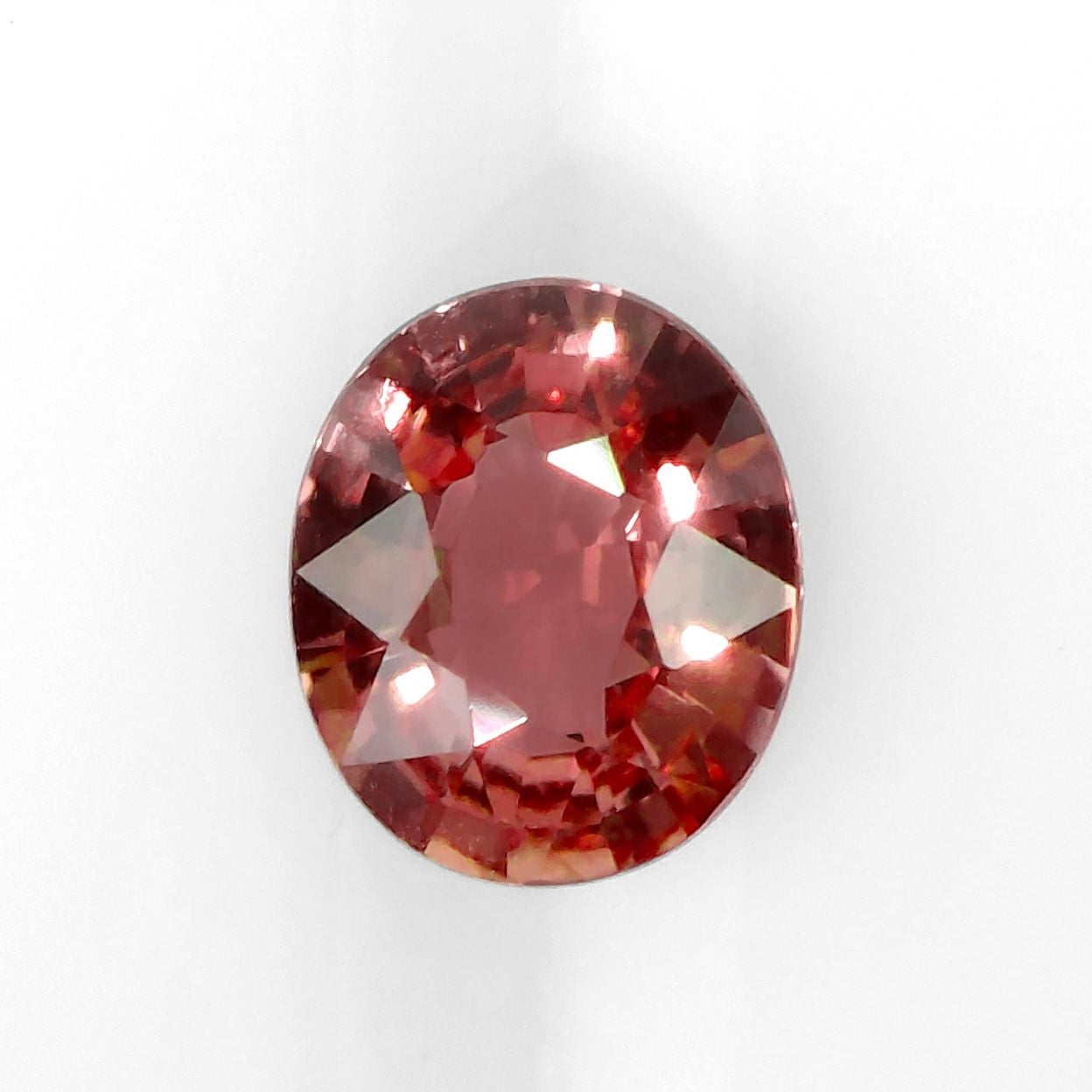 非加熱パパラチャサファイア0.69ct(GIA宝石鑑別書付)
