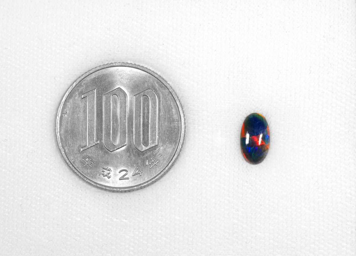 ブラックオパール0.99ct(中央宝石研究所宝石鑑別書付) | ユアエメラルド