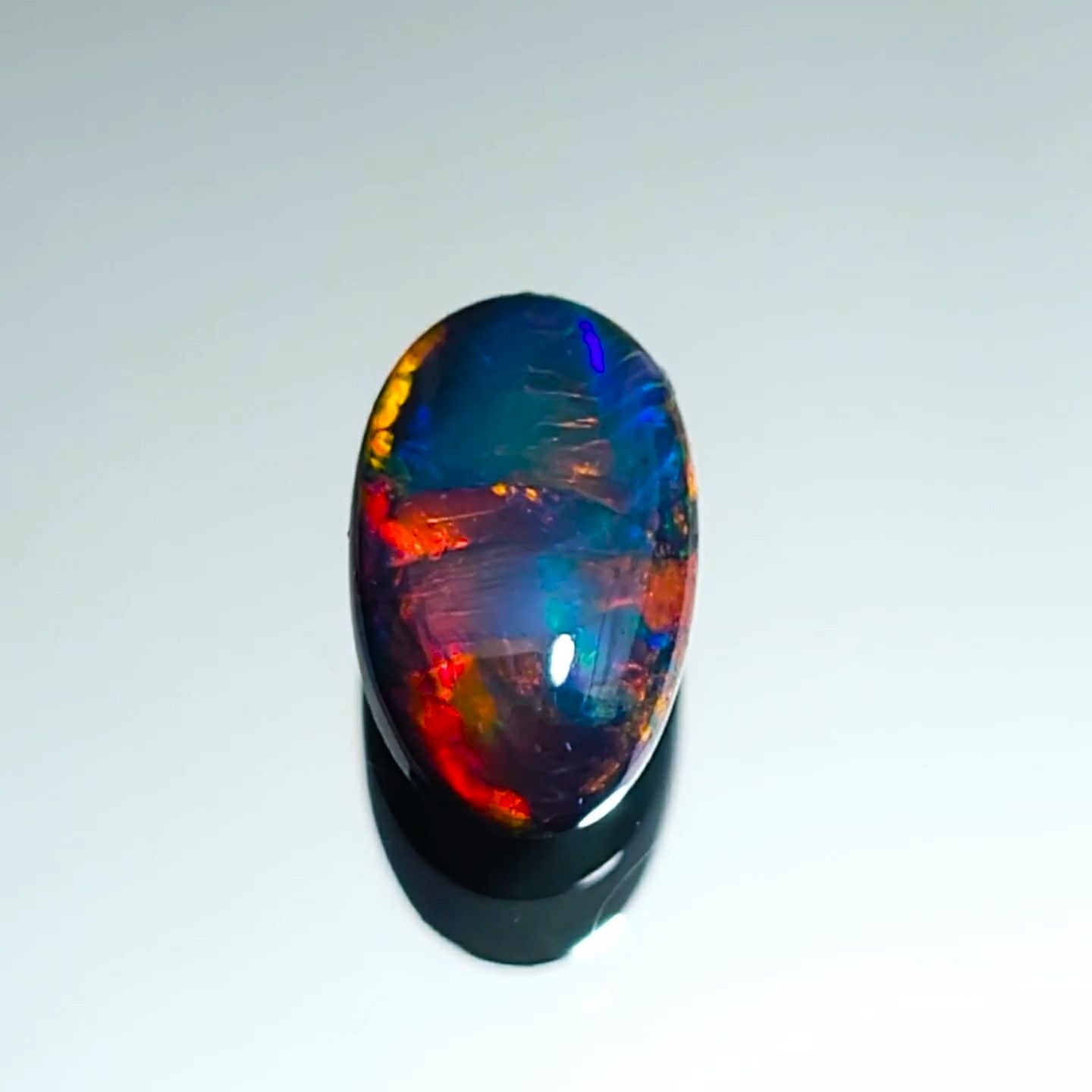 ブラックオパール1.09ct(中央宝石研究所宝石鑑別書付) | ユアエメラルド