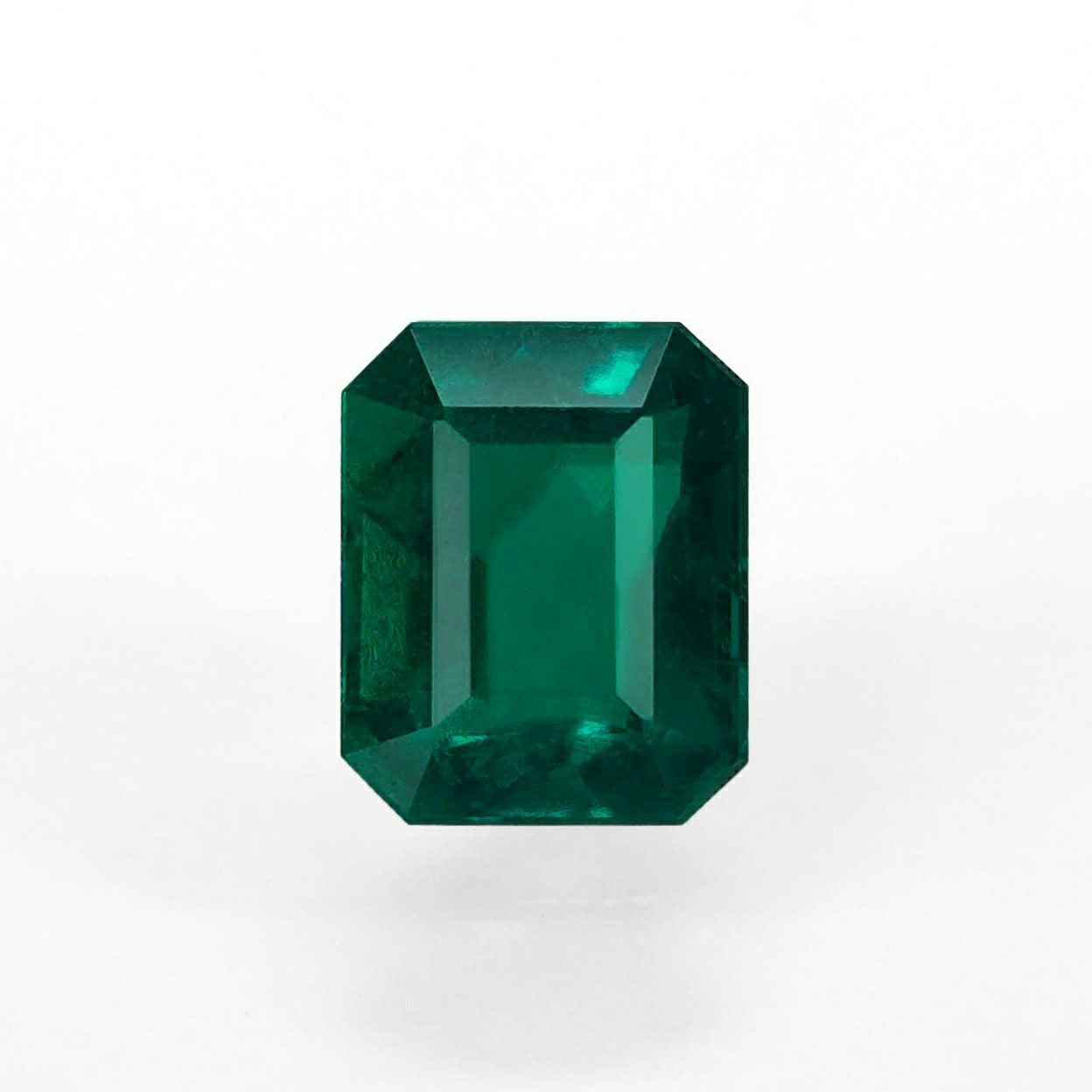 コロンビア産ムゾー鉱山無処理エメラルド(ノンオイル)0.85ct(GRS宝石鑑別書付)【Muzo Green】【Old Mine】