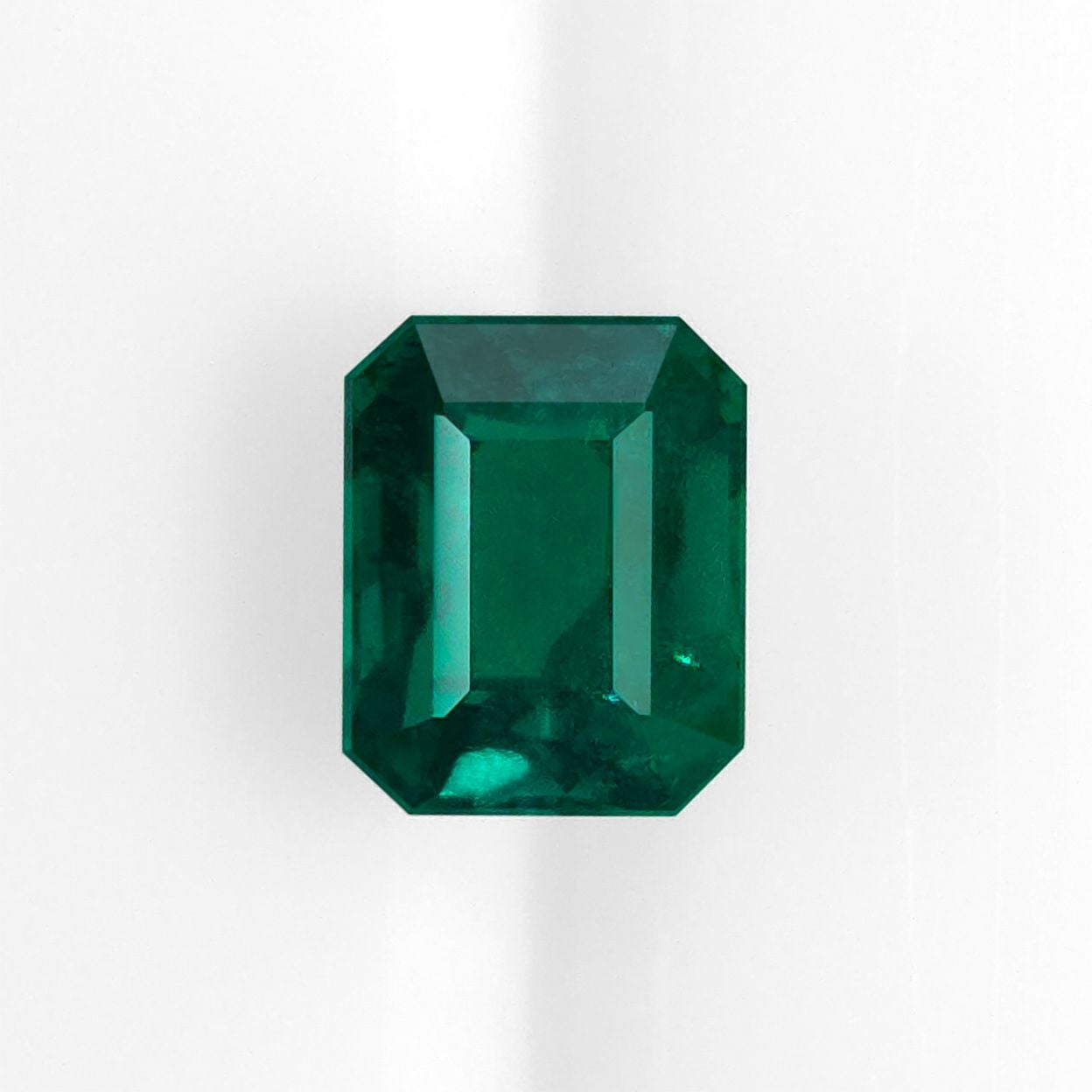 コロンビア産ムゾー鉱山無処理エメラルド(ノンオイル)0.85ct(GRS宝石