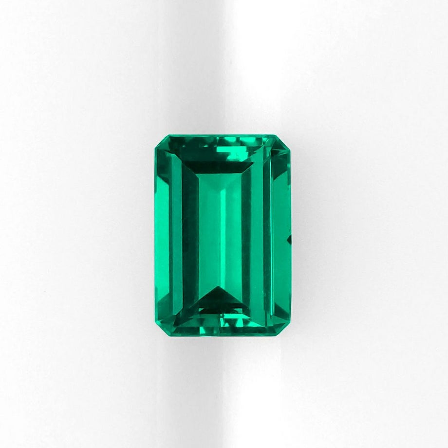  コロンビア産無処理エメラルド(ノンオイル)0.49ct(SSEF宝石鑑別書 GUBELIN宝石鑑別書付)