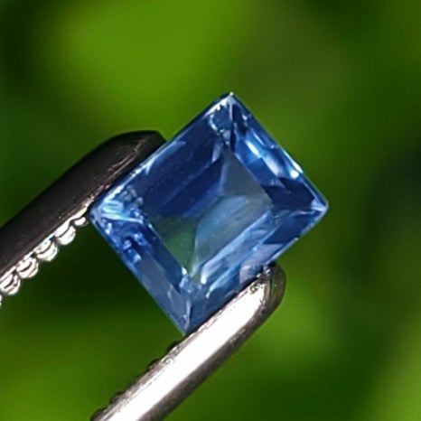 非加熱カシミールサファイア0.43ct(GRS宝石鑑別書 GIA宝石鑑別書 日独
