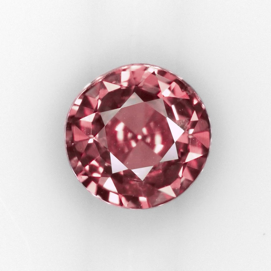 非加熱パパラチアサファイア1.06ct(GRS宝石鑑別書付)
