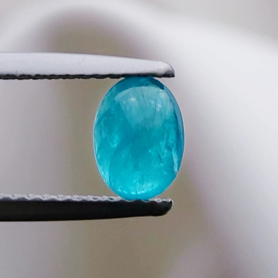 ブラジル産パライバトルマリン0.848ct(中央宝石研究所宝石鑑別書付)