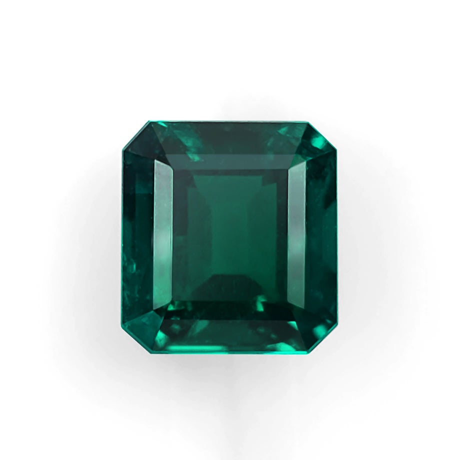 コロンビア産ムゾー鉱山無処理エメラルド(ノンオイル)1.07ct(GUBELIN宝石鑑別書 GRS宝石鑑別書付)